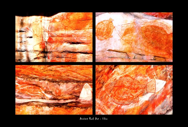 Ancient Rock Art  - 3 by Lexa Harpell
